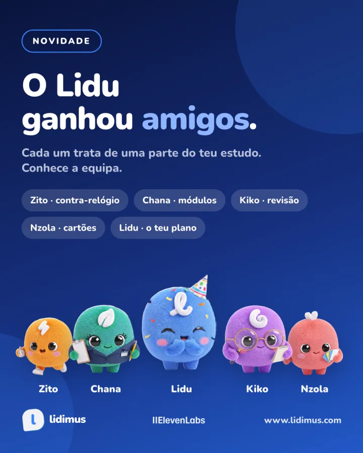 Personagens da Lidimus